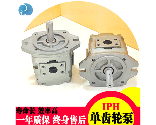 不二越IPH齿轮泵使用说明及规格型号图